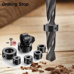 Drill Depth Stop Bit Collar Set 33